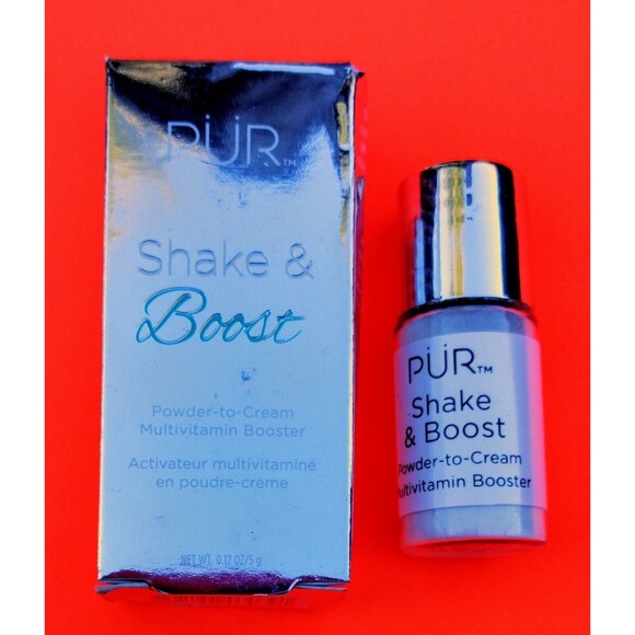 PUR Shake Boost Multivitamin Makeup Booster Skin Powder Cream Health Skincare 1x - Picture 15 of 16